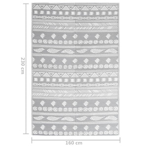 Χαλί εξωτερικού χώρου ARAKIL Γκρι 160x230 cm PP