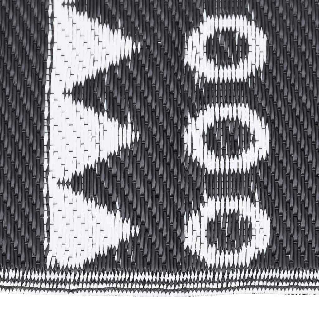 Χαλί εξωτερικού χώρου ARAKIL Μαύρο 80x150 cm PP