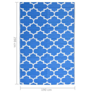 Χαλί εξωτερικού χώρου ARAKIL μπλε 190x290 cm PP