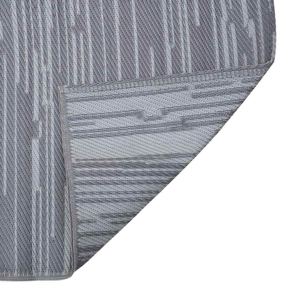 Χαλί εξωτερικού χώρου ARAKIL Ανθρακί 140x200 cm PP - Pakobazaar