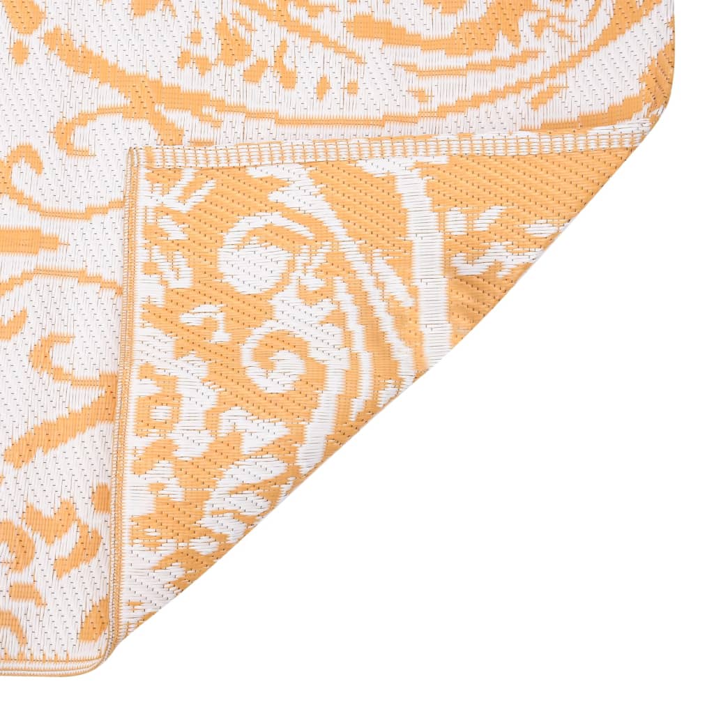 Χαλί εξωτερικού χώρου ARAKIL Κίτρινο 140x200 cm PP