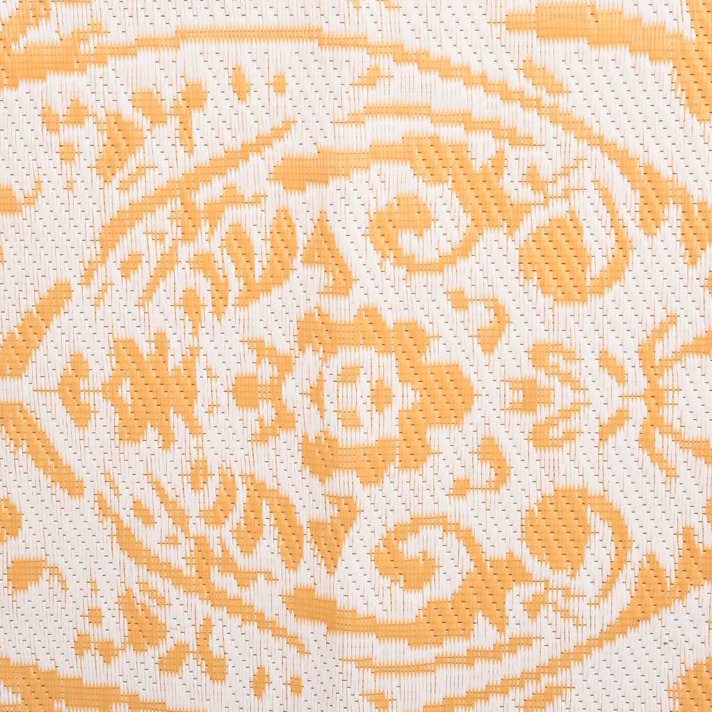 Χαλί εξωτερικού χώρου ARAKIL Κίτρινο 140x200 cm PP