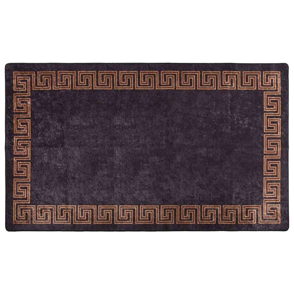 Χαλί Πλενόμενο Μαύρο / Χρυσό 190 x 300 εκ.