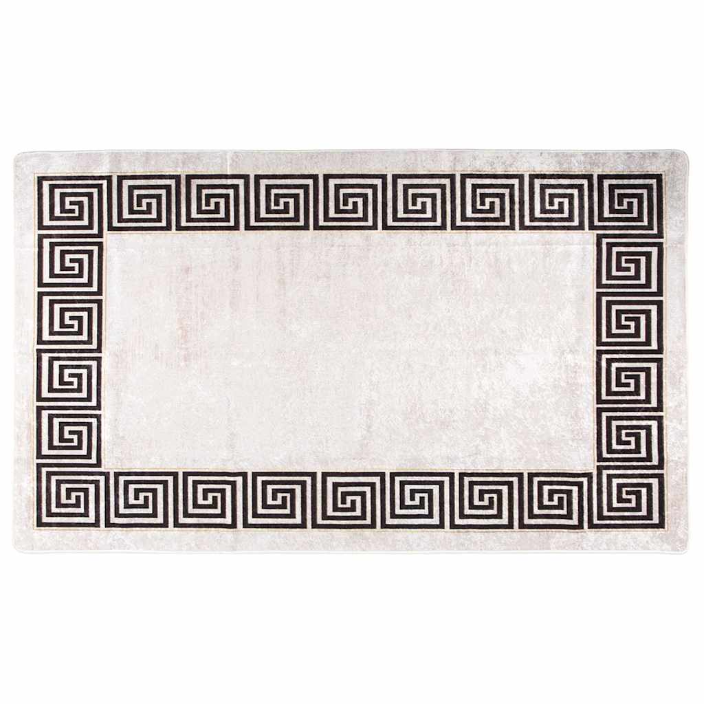 Χαλί Πλενόμενο Ανοιχτό Μπεζ 120 x 180 εκ.