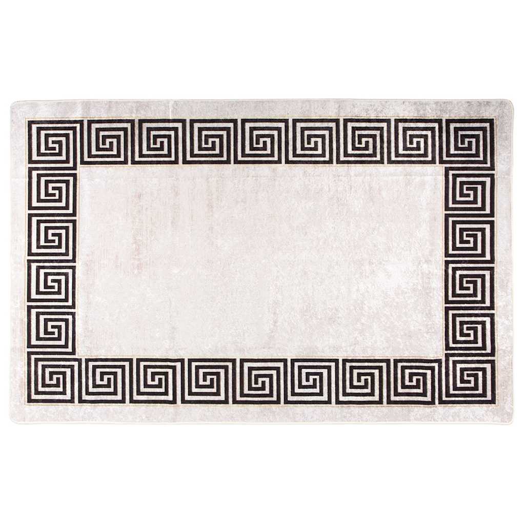 Χαλί Πλενόμενο Ανοιχτό Μπεζ 160 x 230 εκ.