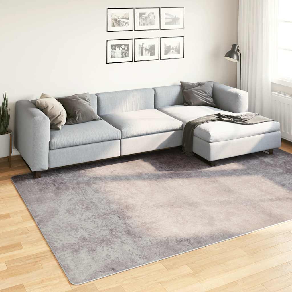 Χαλί Πλενόμενο Γκρι 190 x 300 εκ.