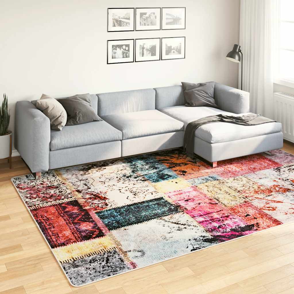 Χαλί Πλενόμενο Πολύχρωμο 190 x 300 εκ. Patchwork