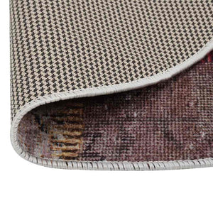 Χαλί Πλενόμενο Πολύχρωμο Ø 120 εκ. Patchwork