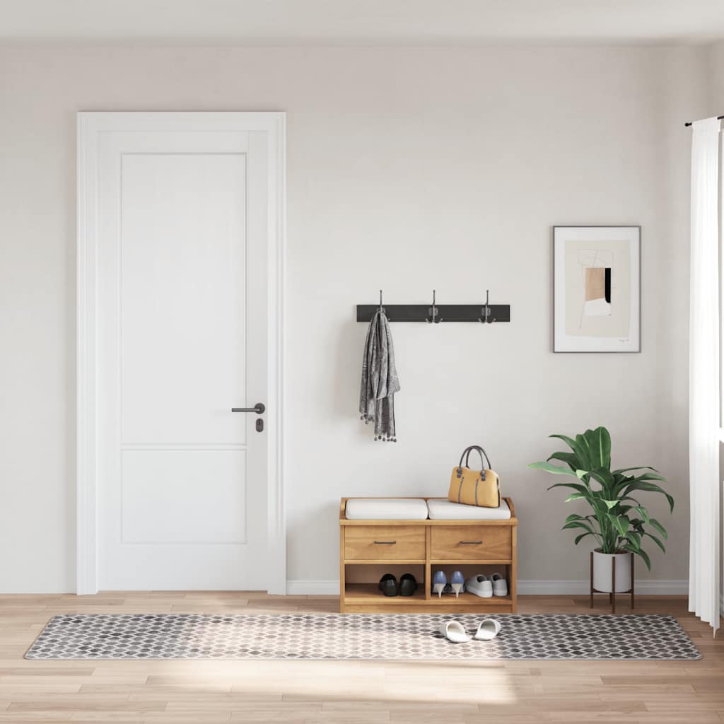 Χαλί Πλενόμενο Αντιολισθητικό Πολύχρωμο 80 x 300 εκ.