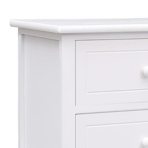 Έπιπλο Τηλεόρασης Λευκό 108x30x40 εκ. από Μασίφ Ξύλο Παυλώνιας