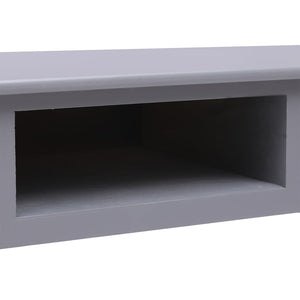 Γραφείο Γκρι 108 x 45 x 76 εκ. από Μασίφ Ξύλο Παυλώνιας