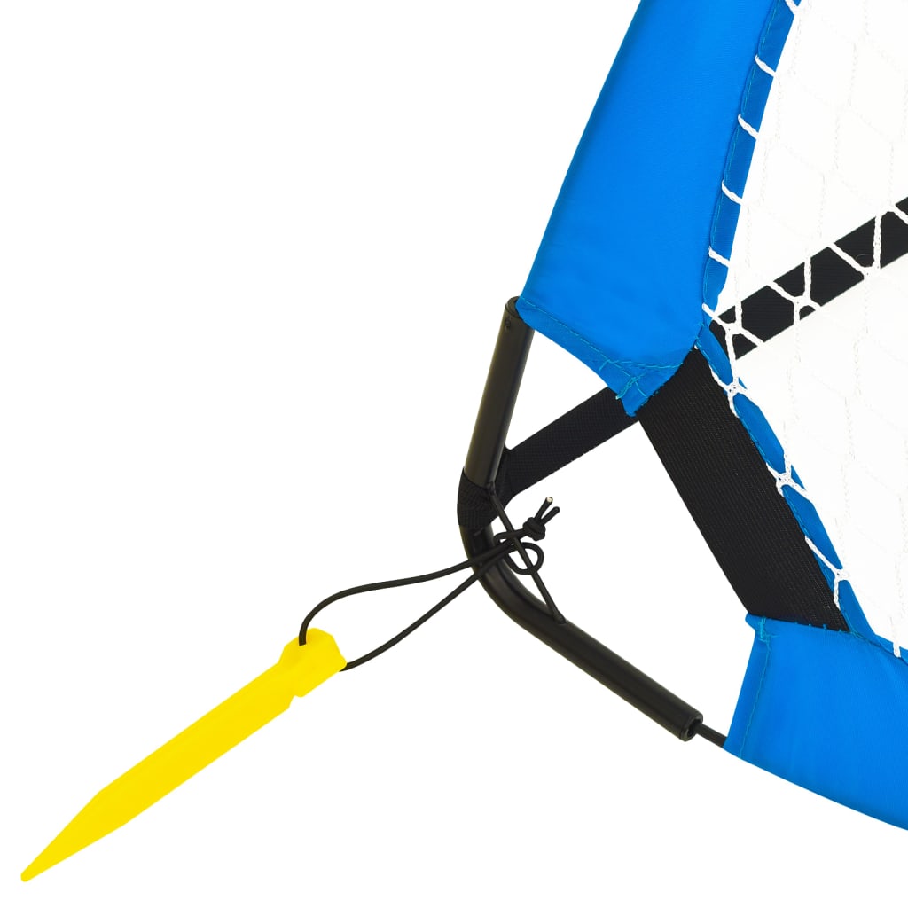 Παιδικά Τέρματα Ποδοσφαίρου 2 τεμ. 75,5x46x48 εκ. & Τσάντα