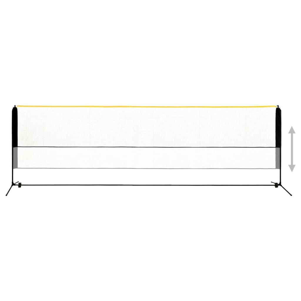 Φιλέ Μπάντμιντον Ρυθμιζόμενο 500 x 103 x 94-158 εκ. Μεταλλικό - Pakobazaar