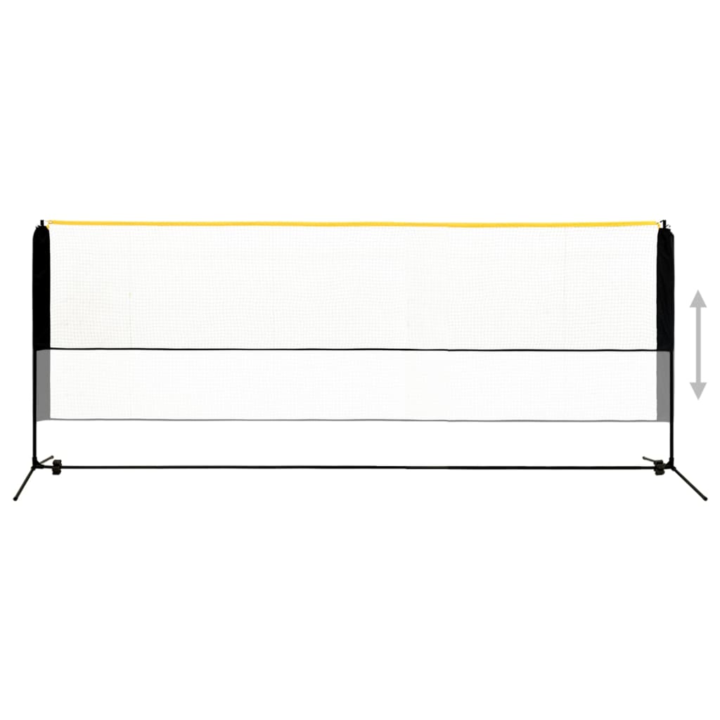 Φιλέ Μπάντμιντον Ρυθμιζόμενο 400 x 103 x 94-158 εκ. Μεταλλικό - Pakobazaar