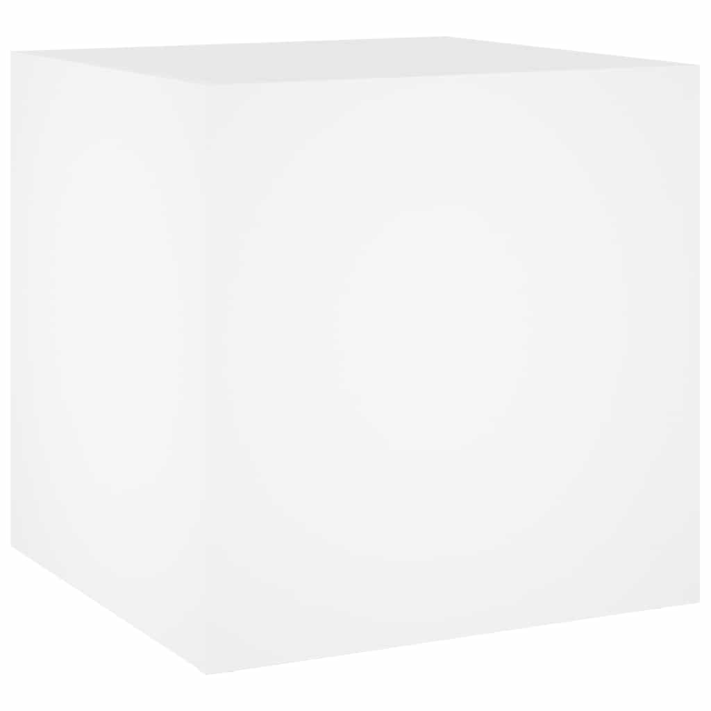 Σετ Επίπλων Διαδρόμου Λευκό από Επεξεργασμένο Ξύλο - PAKOBAZAAR