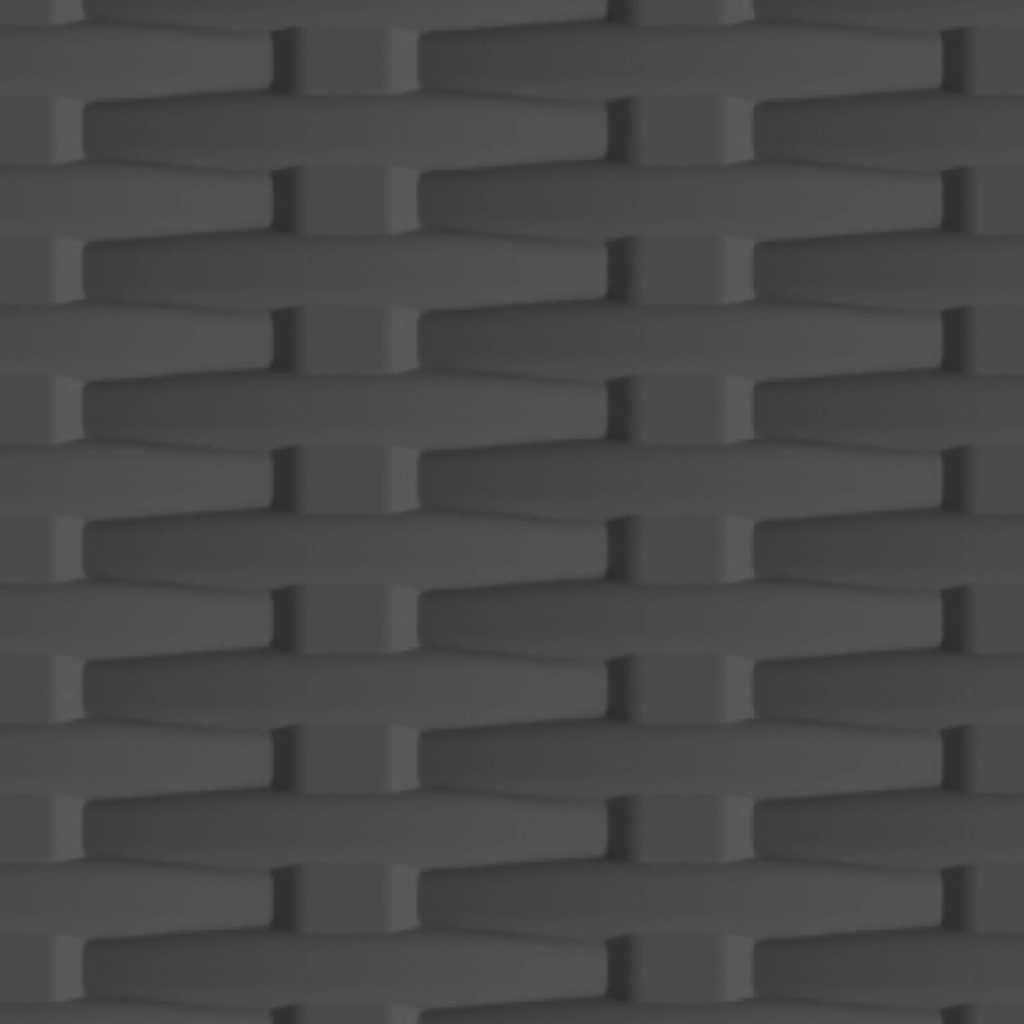 Πλαστικό Ντουλάπι 68 x 39 x 92 εκ. με Σχεδιασμό σε Στυλ Ρατάν - Pakobazaar