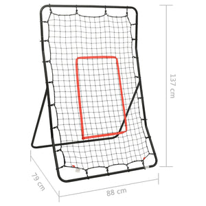 Δίχτυ Επαναφοράς Μπαλών 88 x 79 x 137 εκ. Ατσάλινο