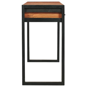 Γραφείο με 2 Συρτάρια 120 x 40 x 75 εκ. από Μασίφ Ξύλο Teak