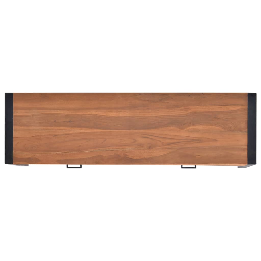 Γραφείο με 2 Συρτάρια 120 x 40 x 75 εκ. από Μασίφ Ξύλο Teak