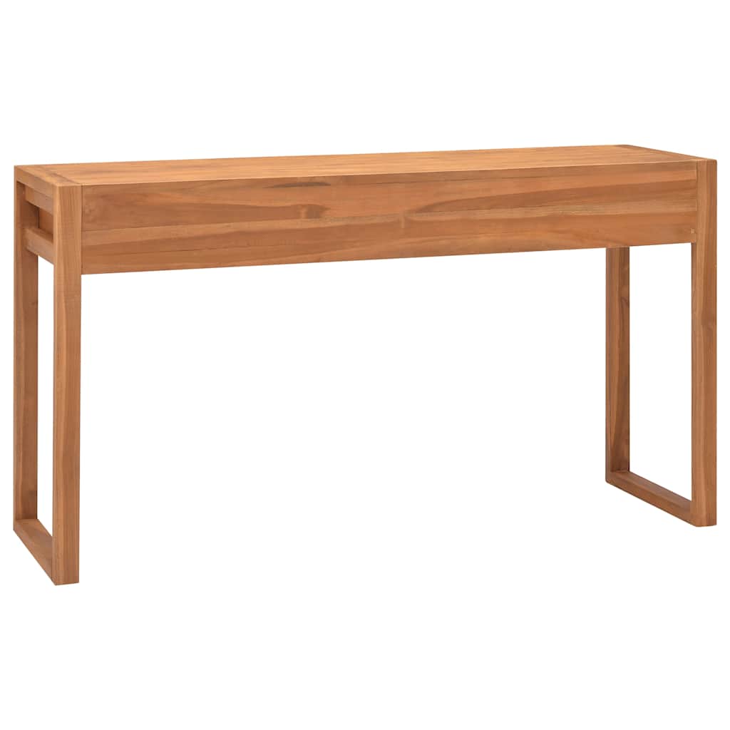 Γραφείο με 2 Συρτάρια 120 x 40 x 75 εκ. από Μασίφ Ξύλο Teak - Pakobazaar