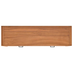 Έπιπλο Τηλεόρασης 120 x 40 x 45 εκ. από Μασίφ Ξύλο Teak