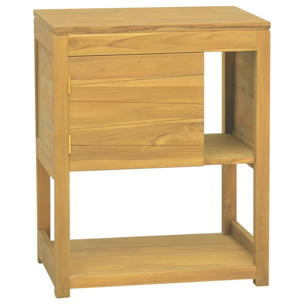 Έπιπλο Μπάνιου 60 x 40 x 75 εκ. από Μασίφ Ξύλο Teak