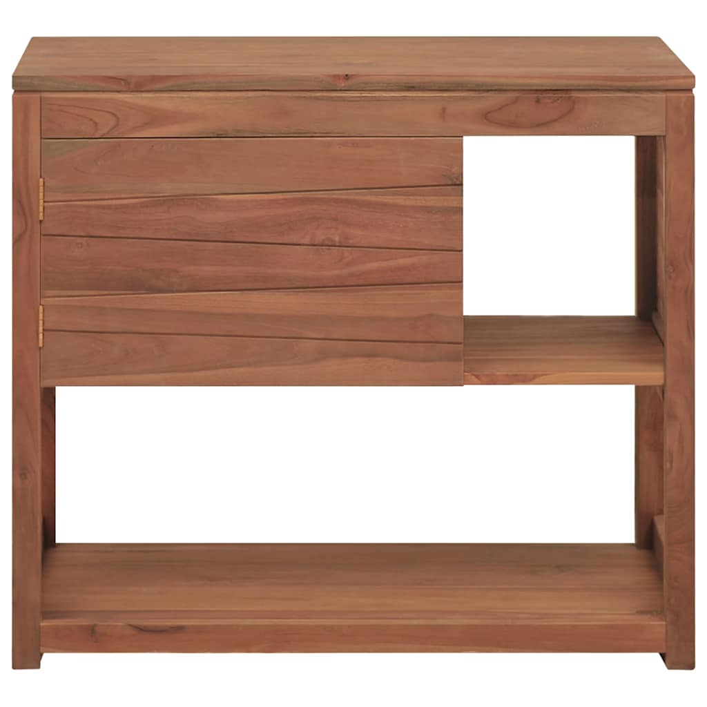 Έπιπλο Μπάνιου 85x40x75 εκ. από Μασίφ Ξύλο Teak