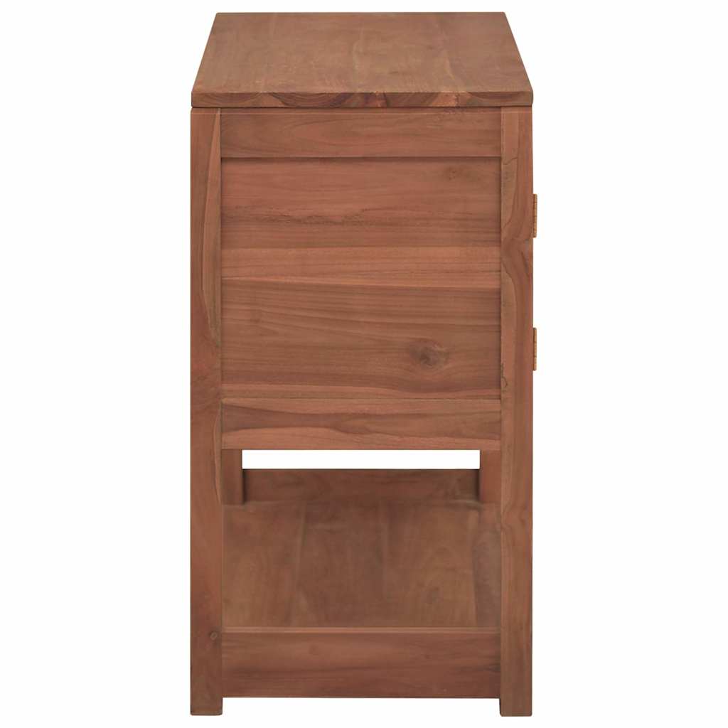 Έπιπλο Μπάνιου 85x40x75 εκ. από Μασίφ Ξύλο Teak