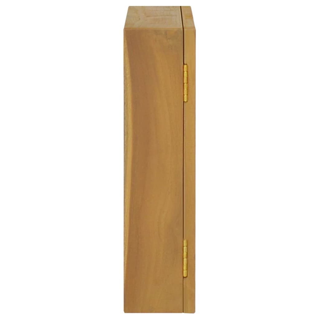 Ντουλάπι Καθρέφτη 60 x 10 x 40 εκ. από Μασίφ Ξύλο Teak