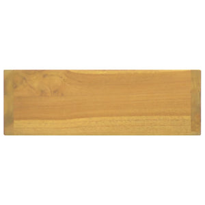 Ντουλάπι Καθρέφτη 30 x 10 x 40 εκ. από Μασίφ Ξύλο Teak