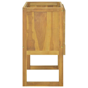 Έπιπλο Μπάνιου 90 x 40 x 75,5 εκ. από Μασίφ Ξύλο Teak