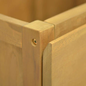 Έπιπλο Μπάνιου 90 x 40 x 75,5 εκ. από Μασίφ Ξύλο Teak