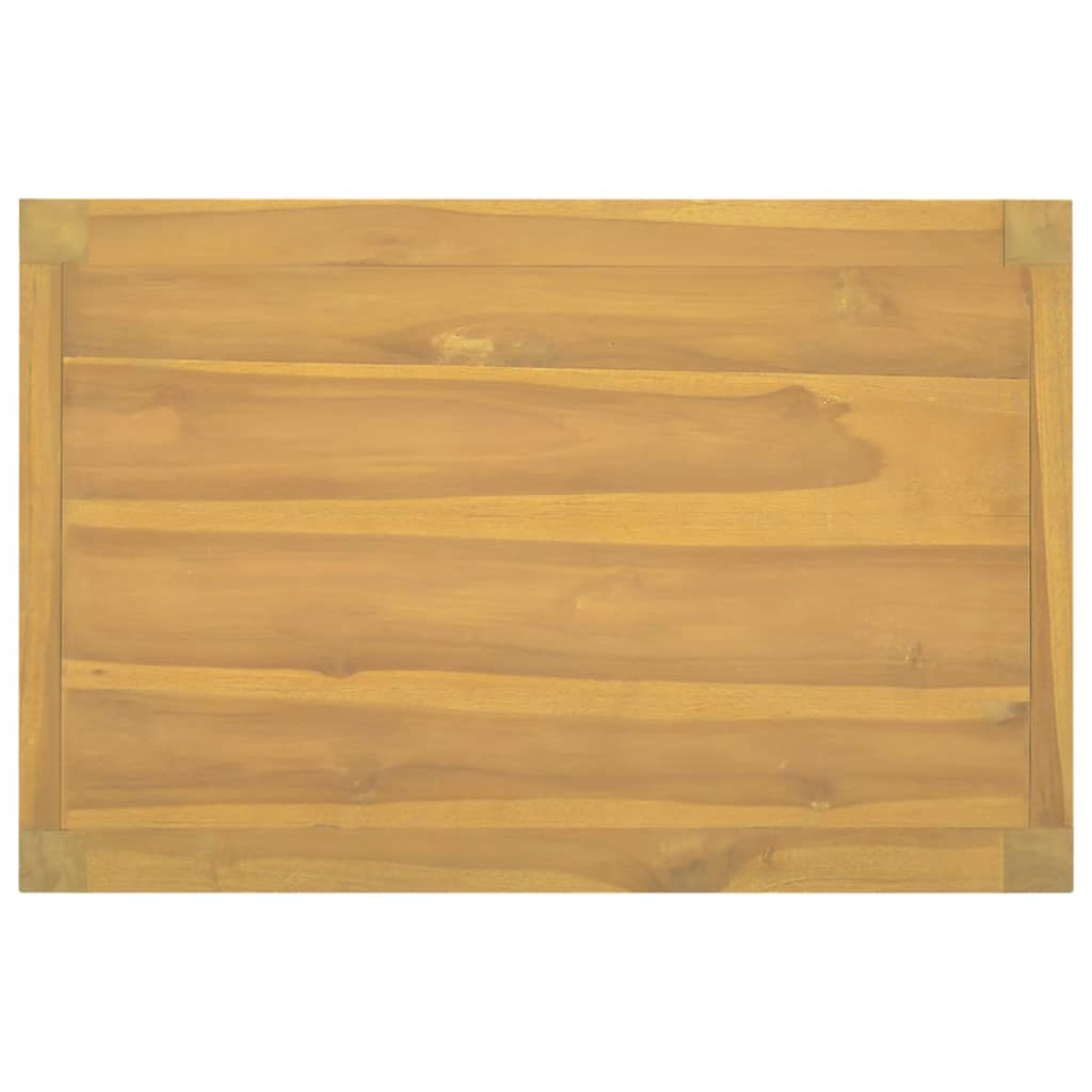 Έπιπλο Μπάνιου 60x40x75 εκ. από Μασίφ Ξύλο Teak - Pakobazaar