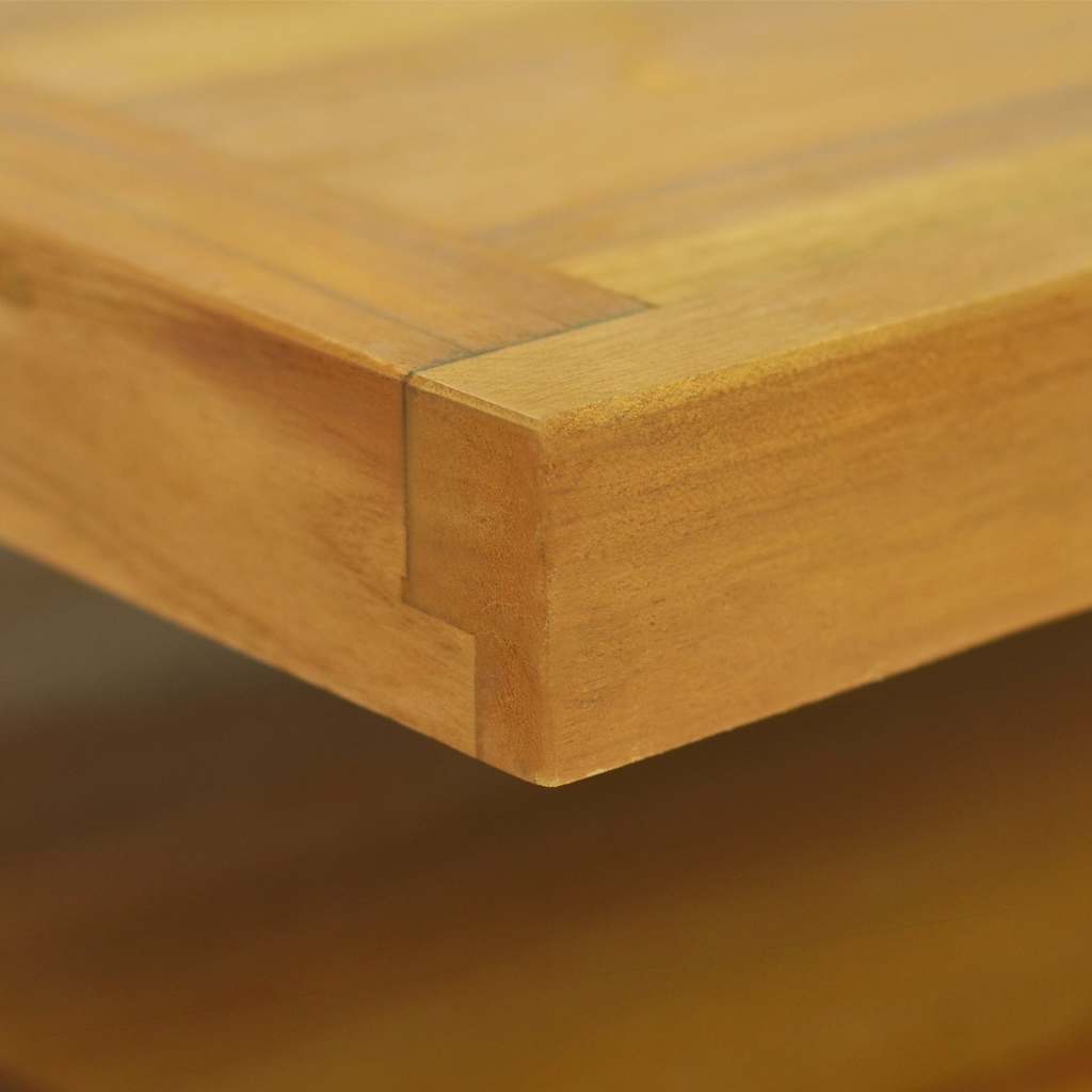 Έπιπλο Μπάνιου Επιτοίχιο 60x45x30 εκ. από Μασίφ Ξύλο Teak
