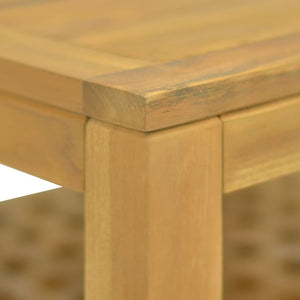 Τραπεζάκι Σαλονιού 60 x 60 x 40 εκ. από Μασίφ Ξύλο Teak - Pakobazaar