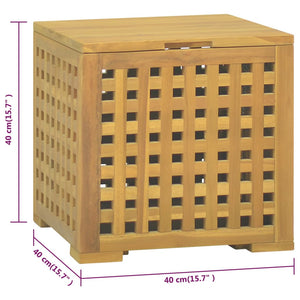 Μπαούλο για Σχοινιά 40 x 40 x 40 εκ. από Μασίφ Ξύλο Teak - Pakobazaar