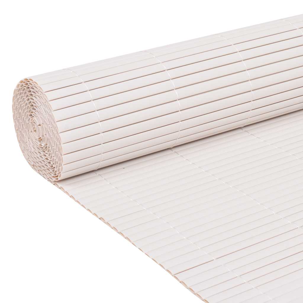 Περίφραξη Κήπου Διπλής Όψης Λευκή 110 x 300 εκ.