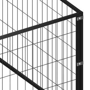 Σπιτάκι Σκύλου Μαύρο 40 μ² Ατσάλινο - PAKOBAZAAR
