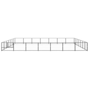 Σπιτάκι Σκύλου Μαύρο 49 μ² Ατσάλινο - PAKOBAZAAR