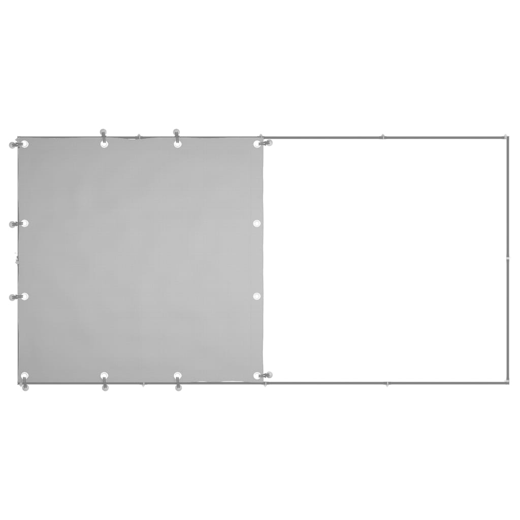 Σπιτάκι Σκύλου Ασημί 2,42 m² Ατσάλινο - PAKOBAZAAR