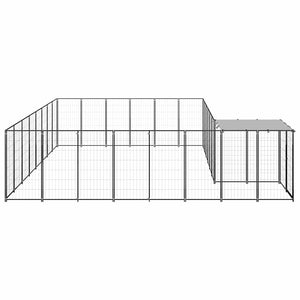 Σπιτάκι Σκύλου Μαύρο 15,73 μ² Ατσάλινο - PAKOBAZAAR