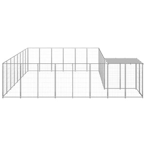 Σπιτάκι Σκύλου Ασημί 15,73 μ² Ατσάλινο - PAKOBAZAAR