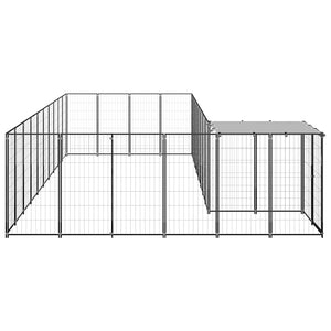 Σπιτάκι Σκύλου Μαύρο 13,31 μ² Ατσάλινο - PAKOBAZAAR