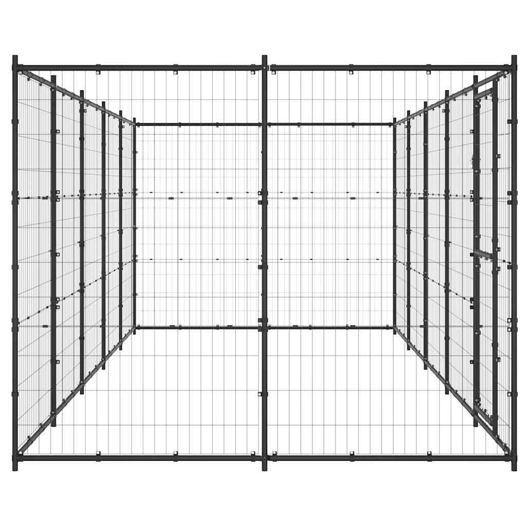 Κλουβί Σκύλου Εξωτερικού Χώρου 12,1 μ² από Ατσάλι - PAKOBAZAAR
