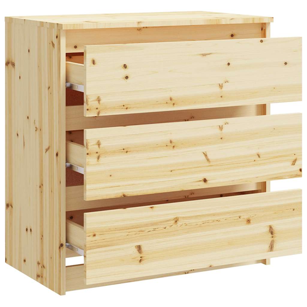 Κομοδίνο 60 x 36 x 64 εκ. από Μασίφ Ξύλο Ελάτης