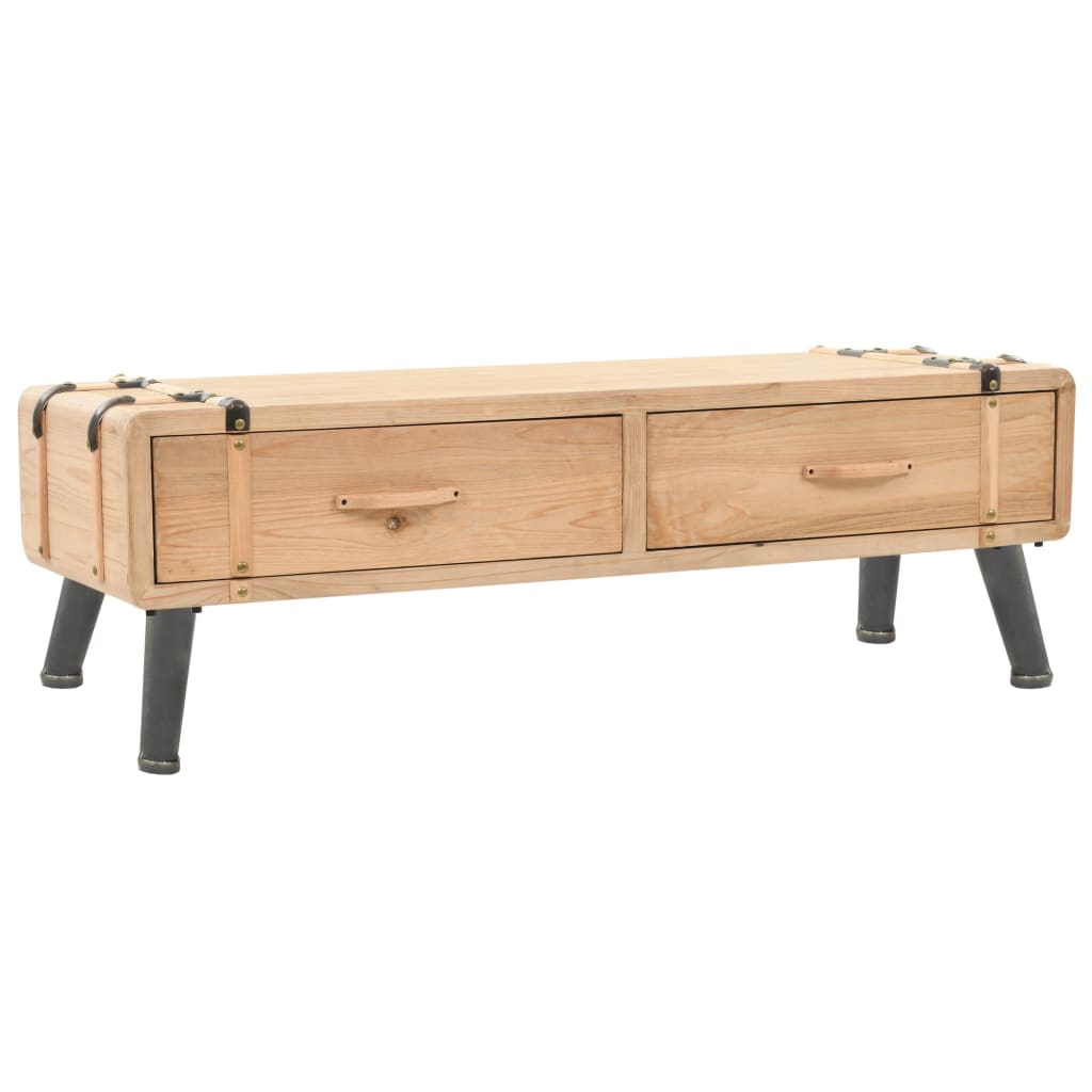 Έπιπλο Τηλεόρασης 110 x 33 x 35 εκ. από Μασίφ Ξύλο Ελάτης - Pakobazaar