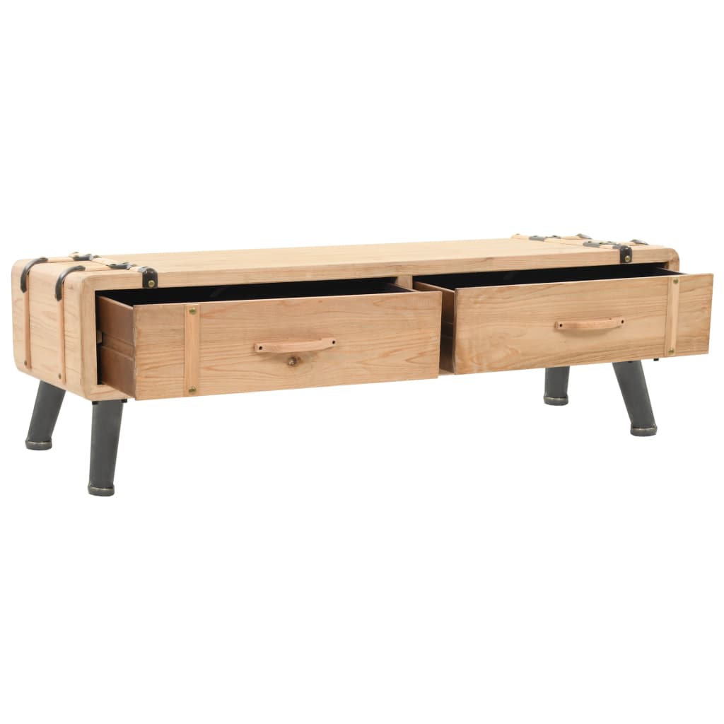 Έπιπλο Τηλεόρασης 110 x 33 x 35 εκ. από Μασίφ Ξύλο Ελάτης - Pakobazaar