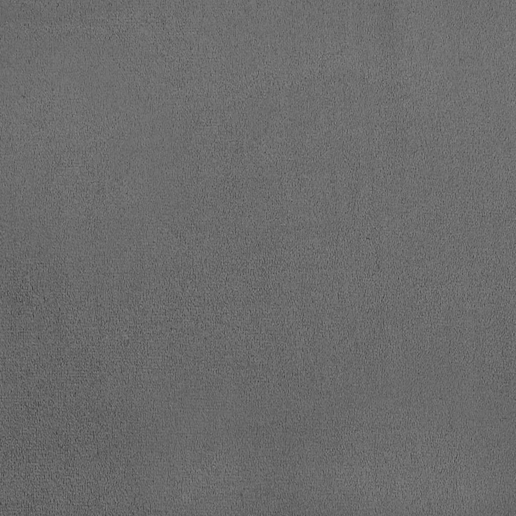 Καρέκλες Τραπεζαρίας 6 τεμ. Αν. Γκρι Βελούδινες - PAKOBAZAAR