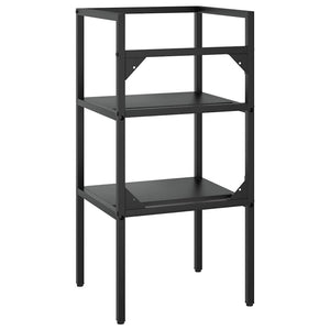Έπιπλο Μπάνιου Μαύρο 40 x 38 x 83 εκ. Σιδερένιο - Pakobazaar