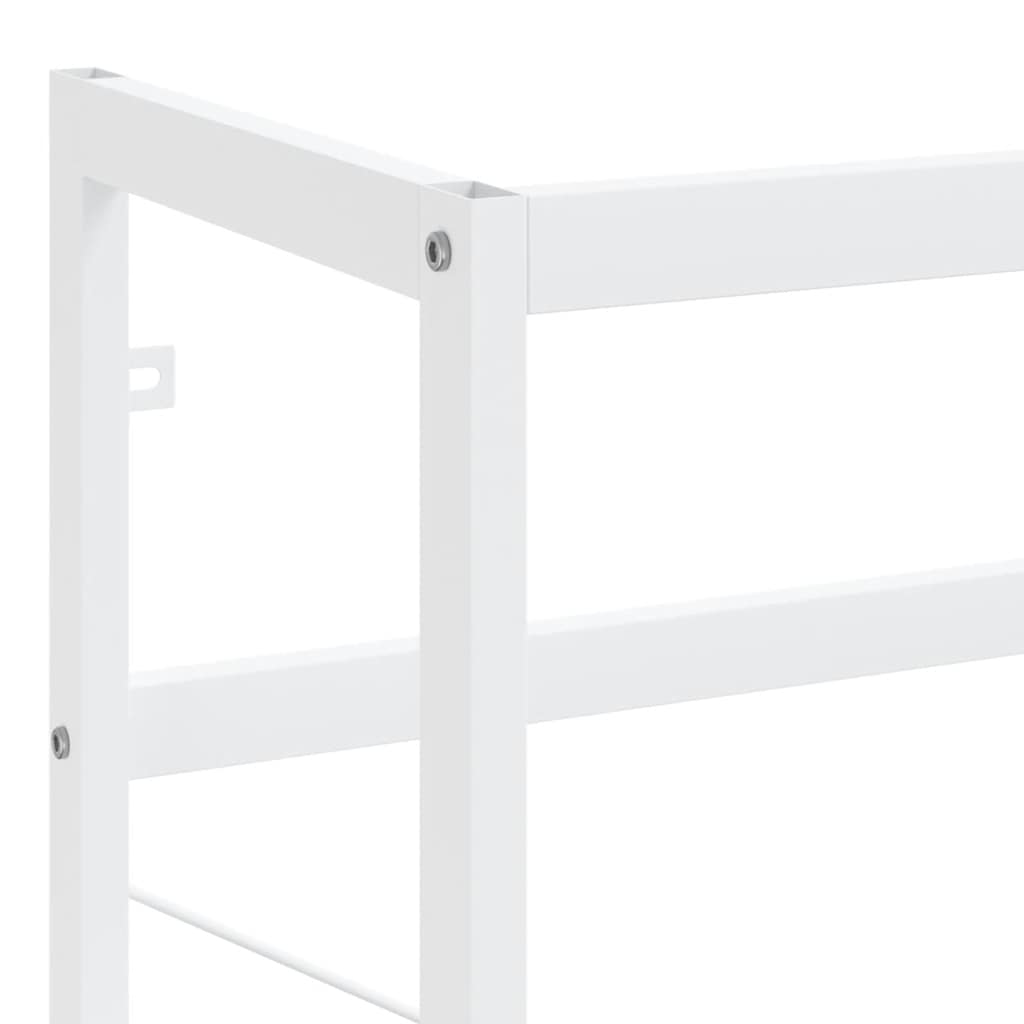 Έπιπλο Μπάνιου Λευκό 40 x 38 x 83 εκ. Σιδερένιο